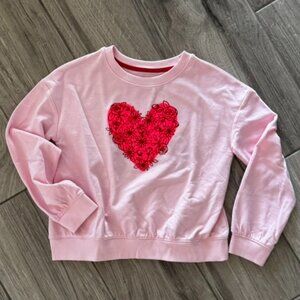 Cute Heart Sweatshirt